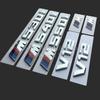 For BMW M Power New Emblems Badge Logo M135d M145d M145i M240d M240i M340d M340i M440d 4M40i M550i M760Li ABS Rear Logo