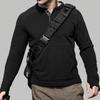 Versatile Autumn Winter New Slim Long-sleeved Stand Collar Personality European American Casual Sweatshirt for Men