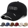 Embroidered Letter Baseball Cap Unisex Sunshade Cap Outdoor Couple Cap