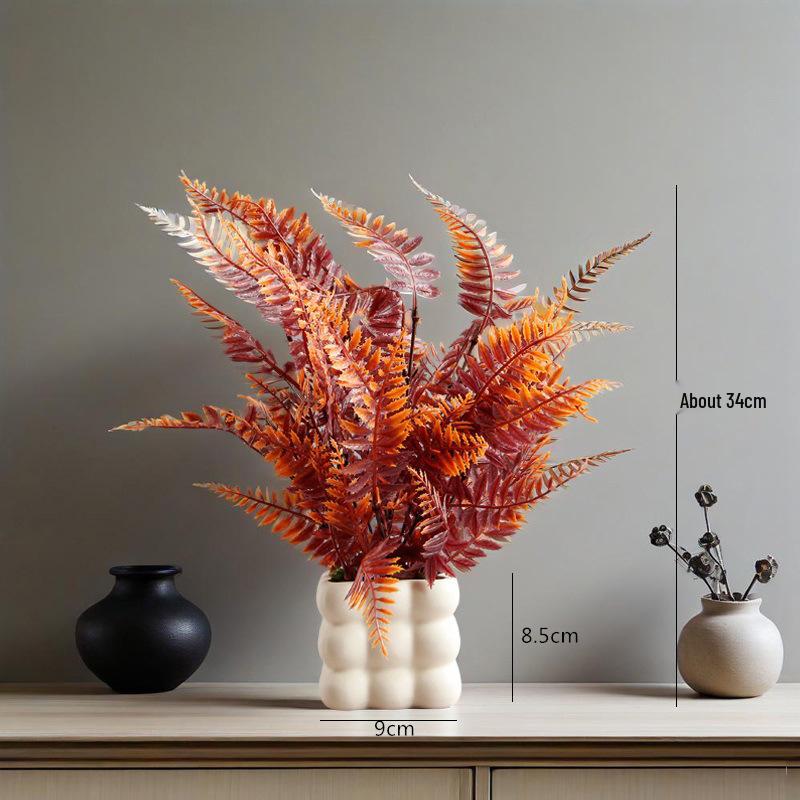 Nordic Style Artificial Potted Plants for Indoor Decor: Perfect for Living Rooms, Offices, and Desktops