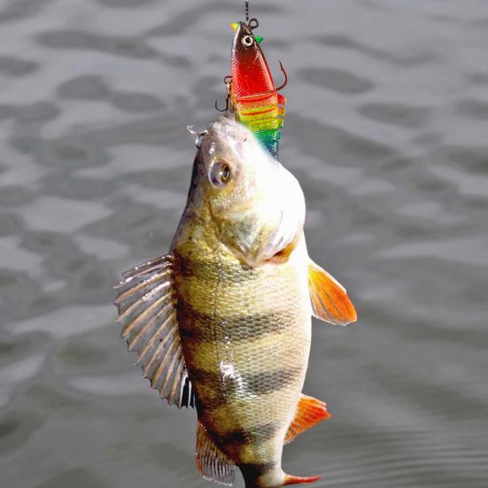 9cm 17g Angelköder 3D Fischauge Scharfer Haken Erhöhte Fangrate Langlebiges Simulationsdesign