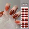 New Style Red Book Gel Nail Stickers: Semi-Western, Korean No-Bake Nail Art