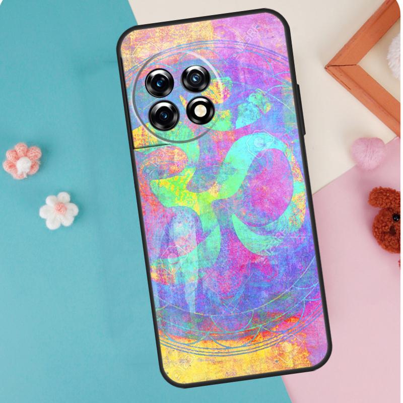 Yoga Om Namaste Mandala Design For OnePlus 15 R 13 12 11 10 Pro 8T 10T 12R 13R Case For OnePlus Nord 5 CE 2 3 4 Lite N20 N30