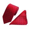 Suit Polka Dot Polka Dot Elegant Atmospheric Suit Tie Pocket Towel Suit
