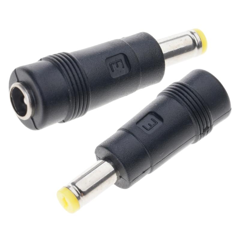 Essential Laptops Power Supply Adapter Tip Portable DC5521 To DC5517 Connector Adapter Converter for Notebook Computer