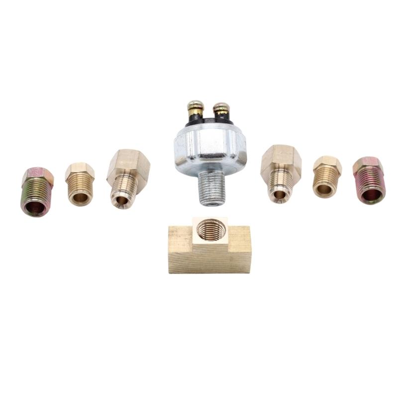 Hydraulic Brake Light Switch In Line Brake Light Switch Kit Fit 3/16 or 1/4 Inch Line Car Modification Accessories Parts