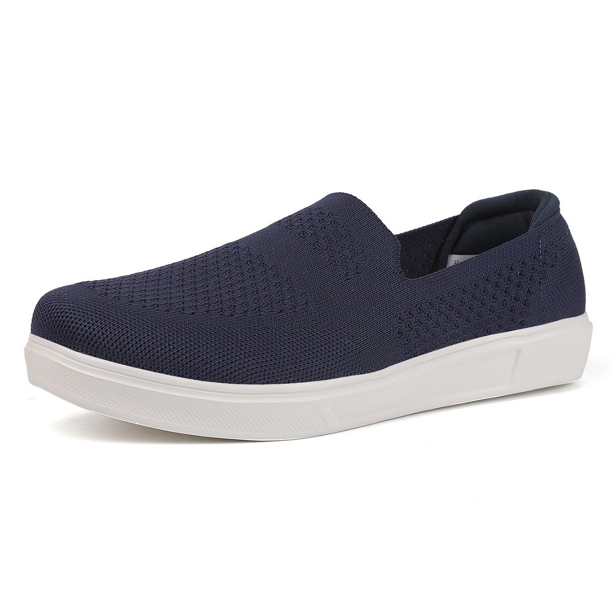 

Летняя мужская обувь, дышащая сетчатая обувь для пар, спортивная парусиновая обувь с одной педалью 39