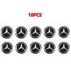 VFO1   5/10Pcs 14mm Car Key Emblem Stickers Auto Door Keyhole Logo Decals For Mercedes Benz AMG A/B/C/E/S Class GLE  GLC GLK W206 W211