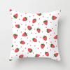 45*45 Fruit Cushion Cover For Wedding Decoration Pillow Case Avocado Orange Strawberry Print Home Decor Party