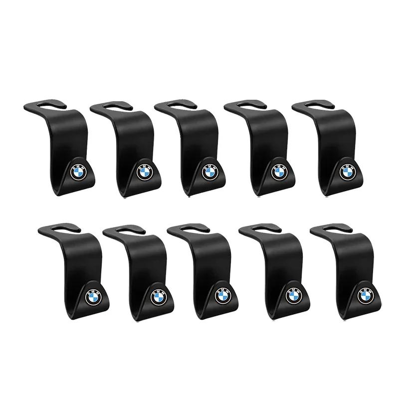 LOCUK1 2026 Car Sticker Car Seat Back Hooks For BMW E36 E46 E90 E60 E39 F30 F10 F20 X5 E70 E53 G30 E91 E92 E93 E87 E83 F25 F10 E92 E38