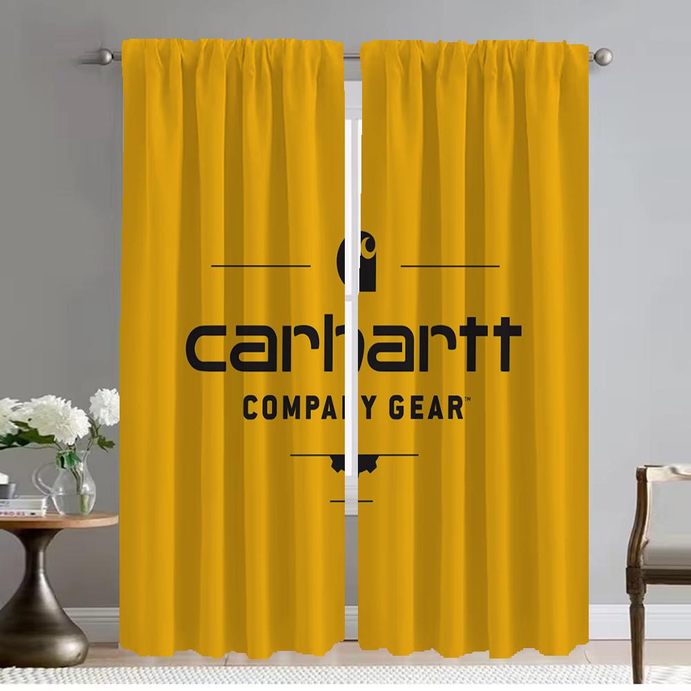 Carharttes Protikomárové závěsy pro okna do obývacího pokoje Závěsy Stínidla Halloweenská dekorace Kuchyňské závěsy 2 kusy Dělící