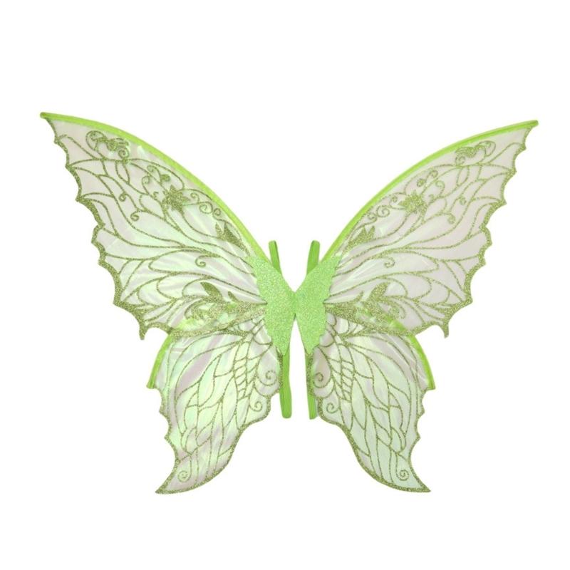 Performances Butterfly Fairies Angel Wing Funny Dress Up Butterfly Wing Sparkles Costumes Halloween Cosplays Wing Props