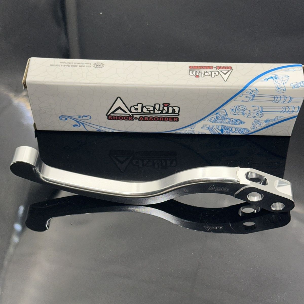 Radial Brake Clutch Lever Parts for For Adelin Px1 7nb Billet Motorcycle Hydraulic Brake Master Cylinder Lever Universal silver one piece