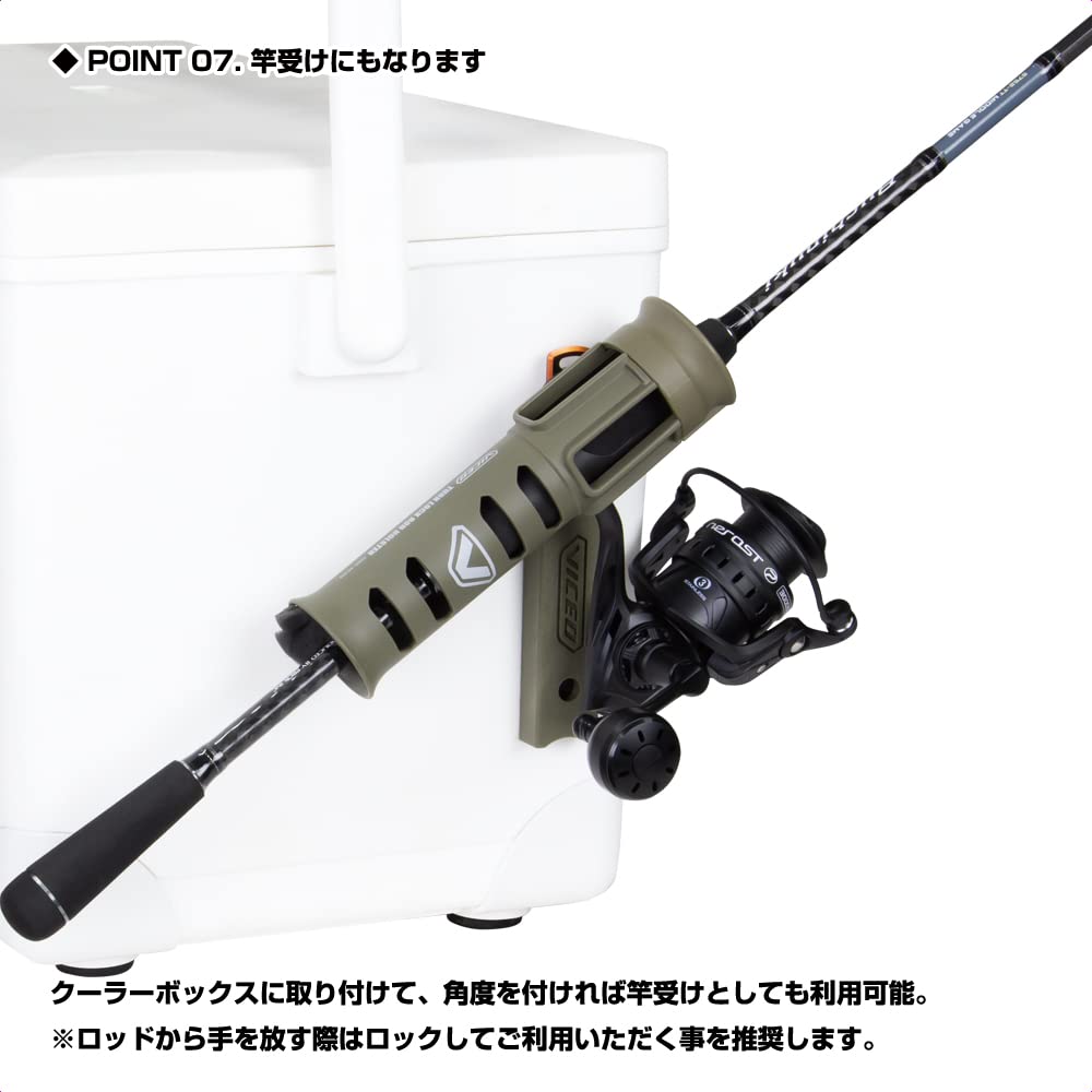 VICEO Turnlock Rod Holster Olive Drab VC305O