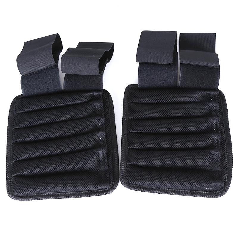 Adjustable Steel Plate Weighted Wristband for Indoor Fitness & Running
