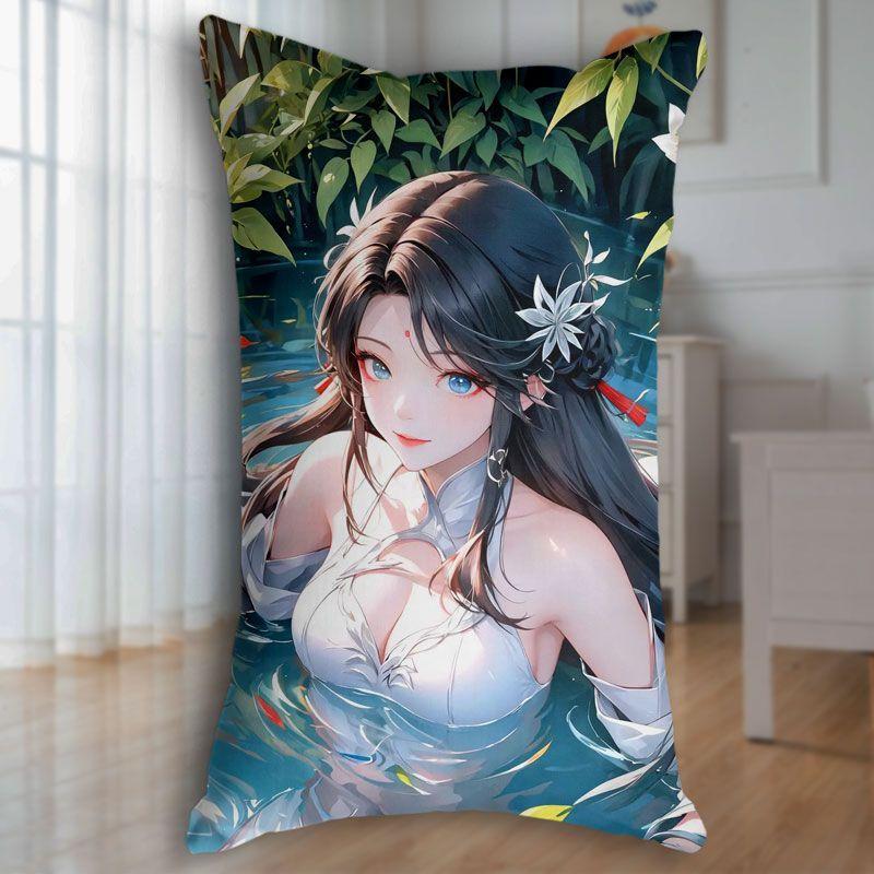 Anime Student Dormitory Room Bedroom Sleeping Pillow Sofa Decorative Cushion