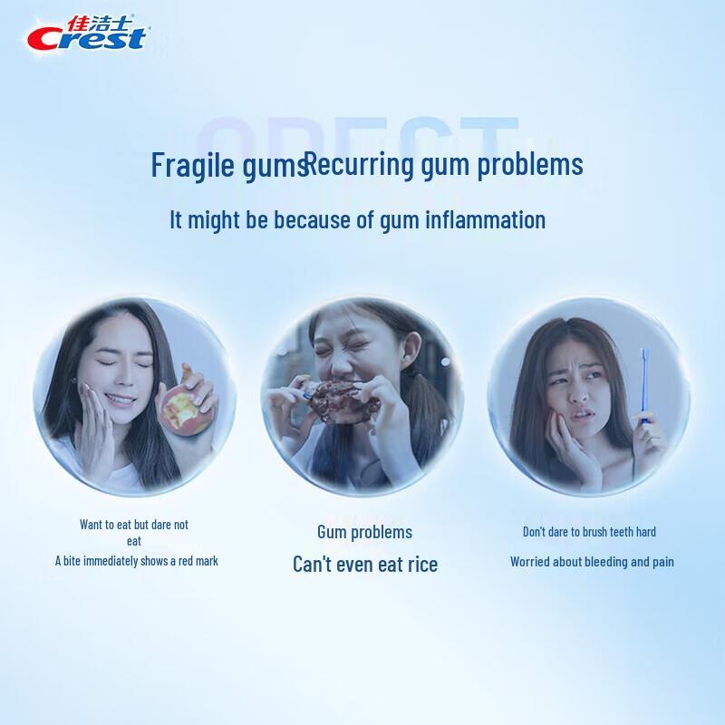 Crest Whitening & Gum Protection Toothpaste Set