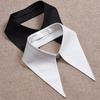 Round Collar Fake Collar Solid Color Lapel Half Shirt Fashion False Collar  Women Girls
