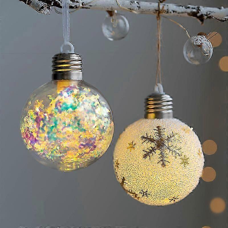 Christmas ball pendant Christmas ball light Christmas ball decoration Christmas ball light ball Christmas ball lighting Christmas decorations A