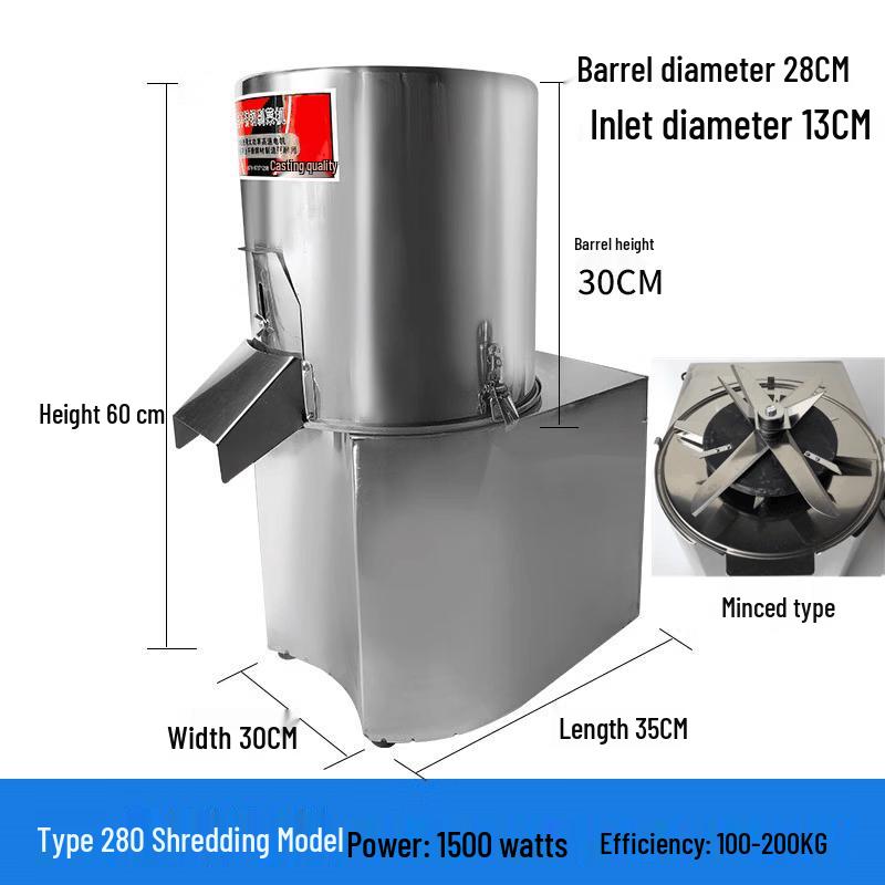 JPHZNB Commercial Electric Food Chopper