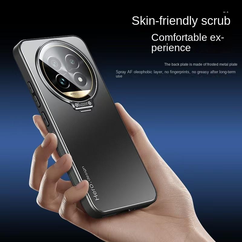 For Oppo Realme 13Pro+ 12Pro 12Pro+ Metal Phone Case, the Lens Is Fully Protected