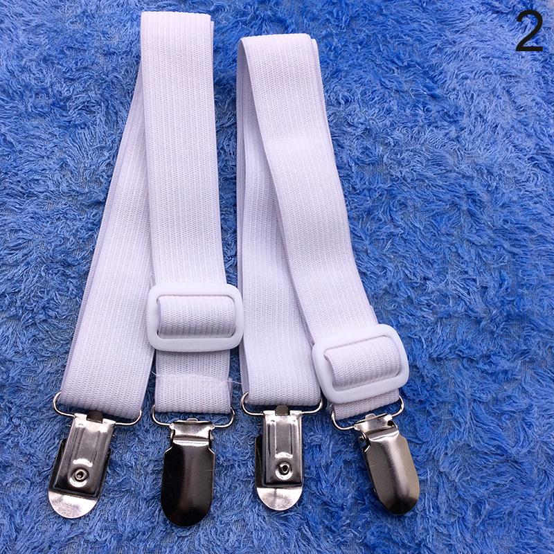 2Pcs Adjustable Elastic Bed Sheet Clip Mattress Cover Corner Holder Clip