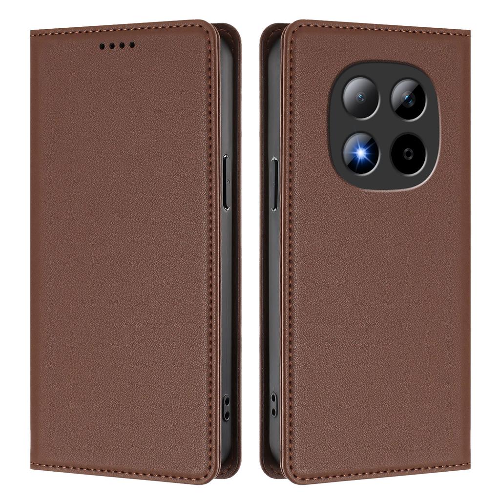 Para Xiaomi Redmi Note 15 Pro 5G (Global) Funda Cartera de Cuero Cierre Magnético Bloqueo RFID Cubierta para Teléfono