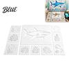 Craft Stencils for Stencil Plastic Sea Animal Stencil Set Wood Ocean Wall Art Octopus Mural