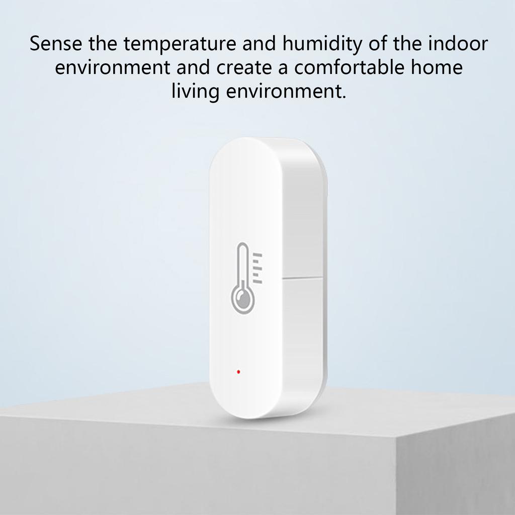 WIFI Wireless Temperature Humidity Sensor Smart Indoor Hygrometer Thermometer for Zigbee