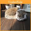 Tier Plüsch Katze Modell mit Kunstfell für Heimdeko und Foto-Requisiten