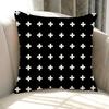 Printed Pillow Cover Geometric Pattern Resistant Decoration Non-Fading Washable Pillowcase Wear Couch Cushion Cover