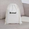 Yousheng Reusable Bread Bag Eco-friendly Drawstring Design Easy To Clean Homemade Bread Storage Bag Dry Food Storage