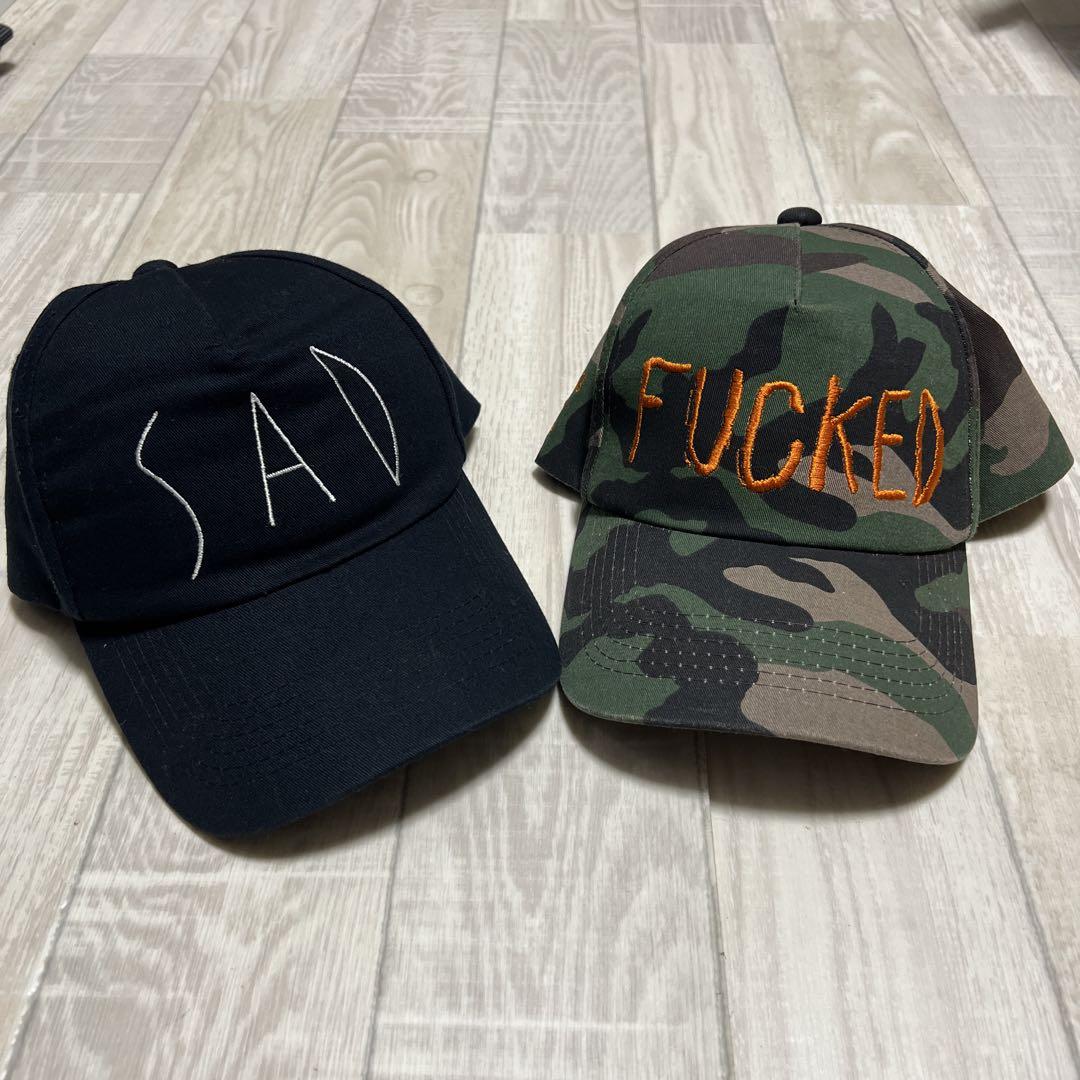 

[USED] AZS TOKYO SAD FUCKED embroidered cap
