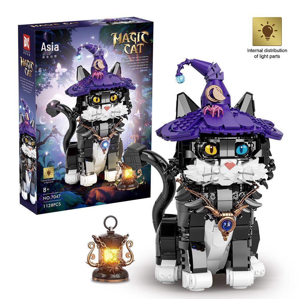 

Набор строительных блоков Magic Kitten из 1128 деталей - Развивающая игрушка на Хэллоуин