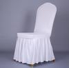 Pleated Elastic Chair Cover for Weddings, Restaurants, and Banquets