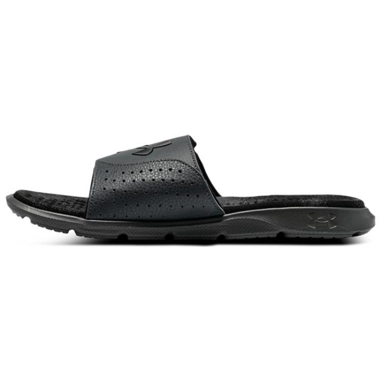 

Under Armour Ignite 7 Graphic Strap Slide Pitch Grey Black 3026025-100 41