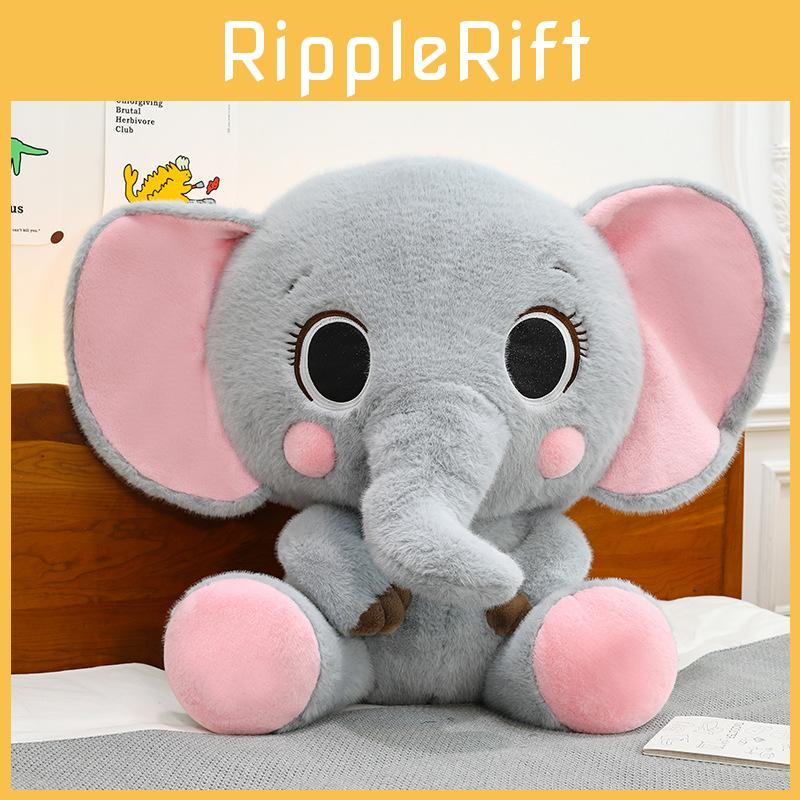 Elephant Toy Plush Cute Cartoon Accessory Ornament Children Presents Birthday