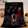 1PC Vampire Movies Flannel Blanket Gift, Suitable for Both Men And Women, Soft Ideal for Beds And Sofa, Birthday Or Christmas Gift