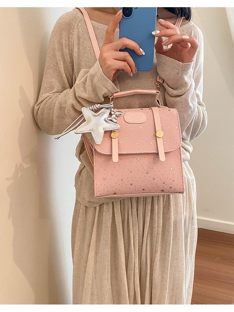 Starlight Backpack Stylish and Trendy Handbag, Suitable for Daily Casual Use Schoolbag