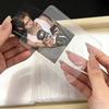 10Pcs Fashion High Transparency Card Holder Protective Case DIY Photocard Packaging Double-sided Dustproof Case