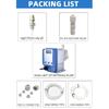 Electromagnetic Diaphragm Metering Pump Water Treatment Liquid Micro-acid Chemical Chlorine Metering Dosing Pump 1-20L/H