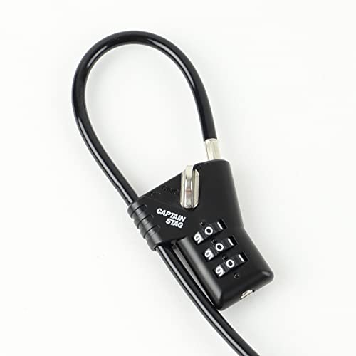Captain Stag Y-7297 Fahrrad-Drahtschloss 2m