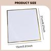10 Pieces Shikishi Boards Artist Rectangular Versatile Washi Paper for Anime Collectors