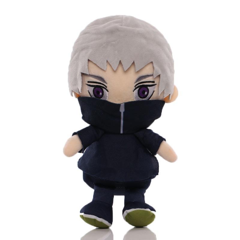 Plush Satoru Gojo Fushiguro Megumi Itadori Yuji Inumaki Toge Anime Figure Stuffed Kawaii Doll Children'S Gift Toy