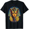 Farao hoofd egypte sfinx en piramides egyptisch T-shirt