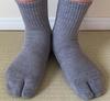 Walking Set Thick [5Sense] Pilgrimage, 5-Pair (Men's), (Gray)