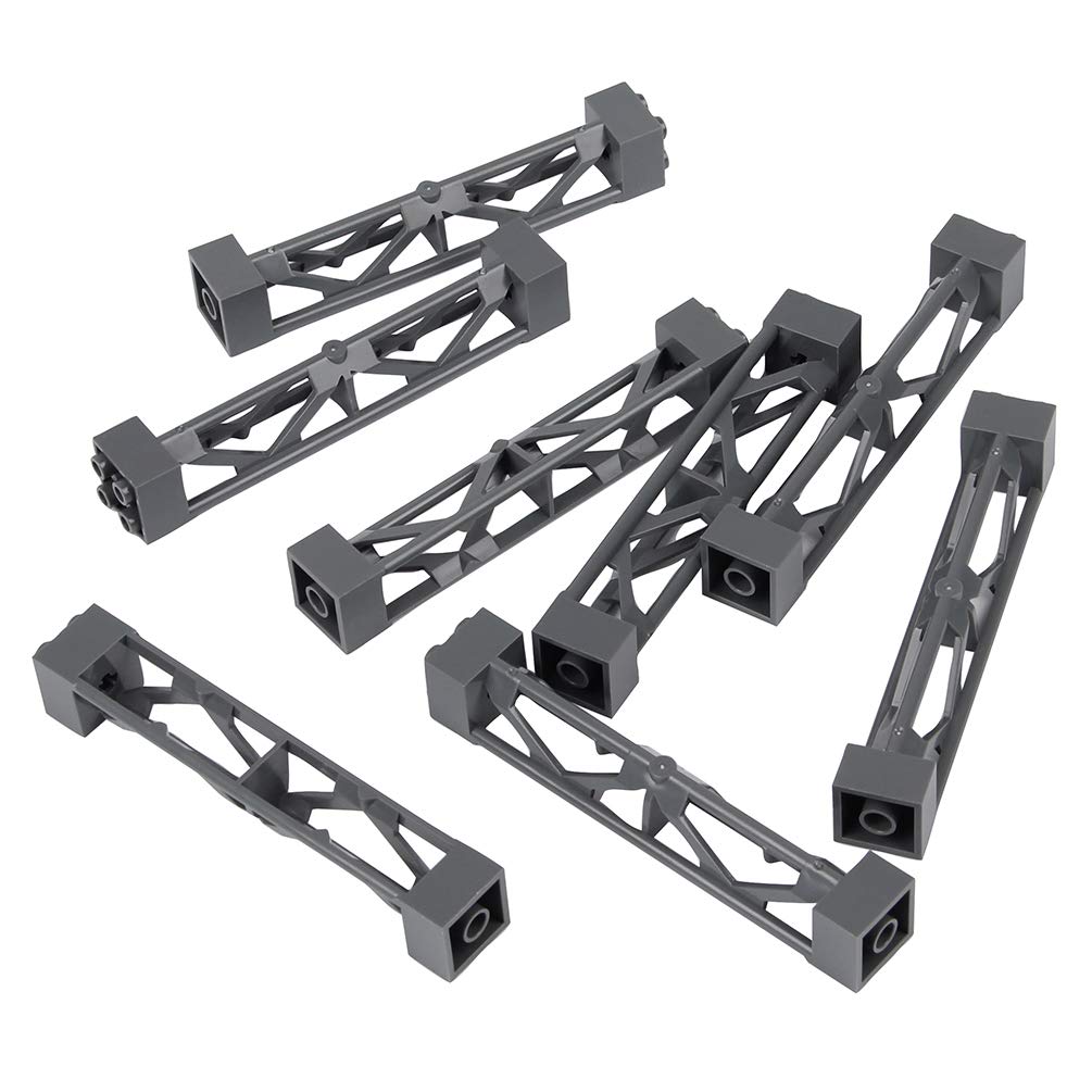INIBUD Classic Compatible 16x16mm Baseplate with Set of 3 Boards and 8 Posts Blocks, Double-Sided, Posts,