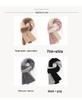 Unisex 100% Cashmere Color Block Ribbed Knit Scarf for Autumn/Winter