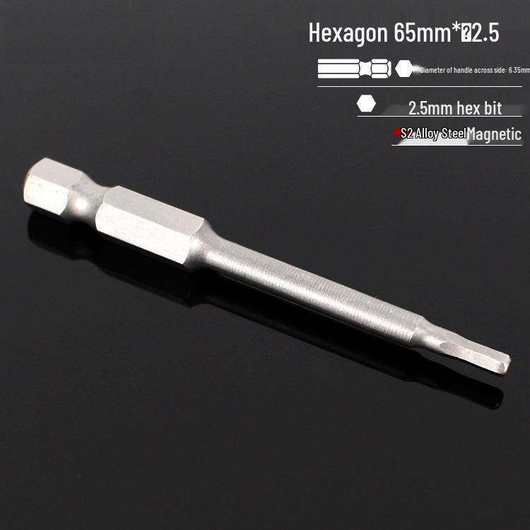 S2 Hexagon Magnetic Impact Driver Bit Set for Electric Screwdrivers