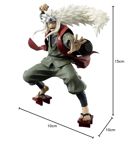 NARUTO Shippuden BANPRESTO FIGURE COLOSSEUM Sculpted Shinobi World War Jiraiya